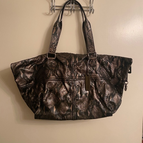 Botkier Metallic Snakeskin large shoulder bag - Picture 5 of 9
